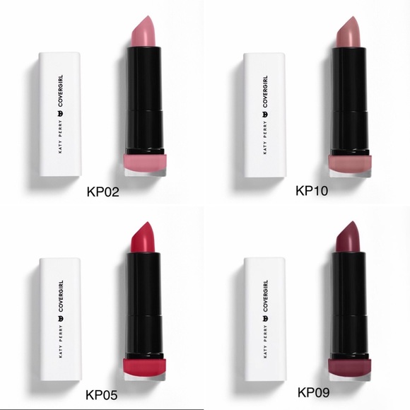 COVERGIRL Other - Covergirl Katy Kat Matte Katy Perry lipstick lot of 4